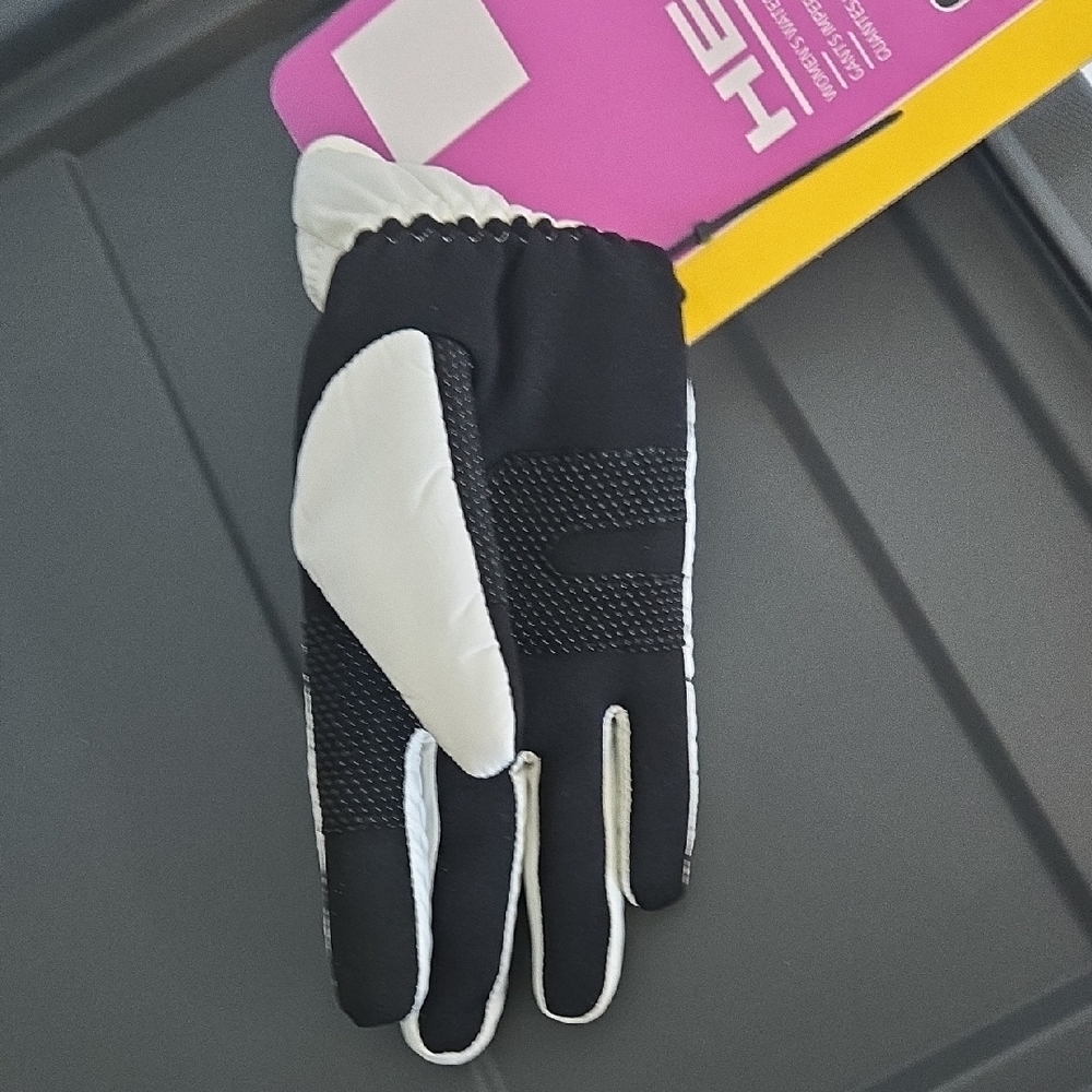 HEAD White Women's Ski Gloves with Quilted Detail - Picture 2 of 5